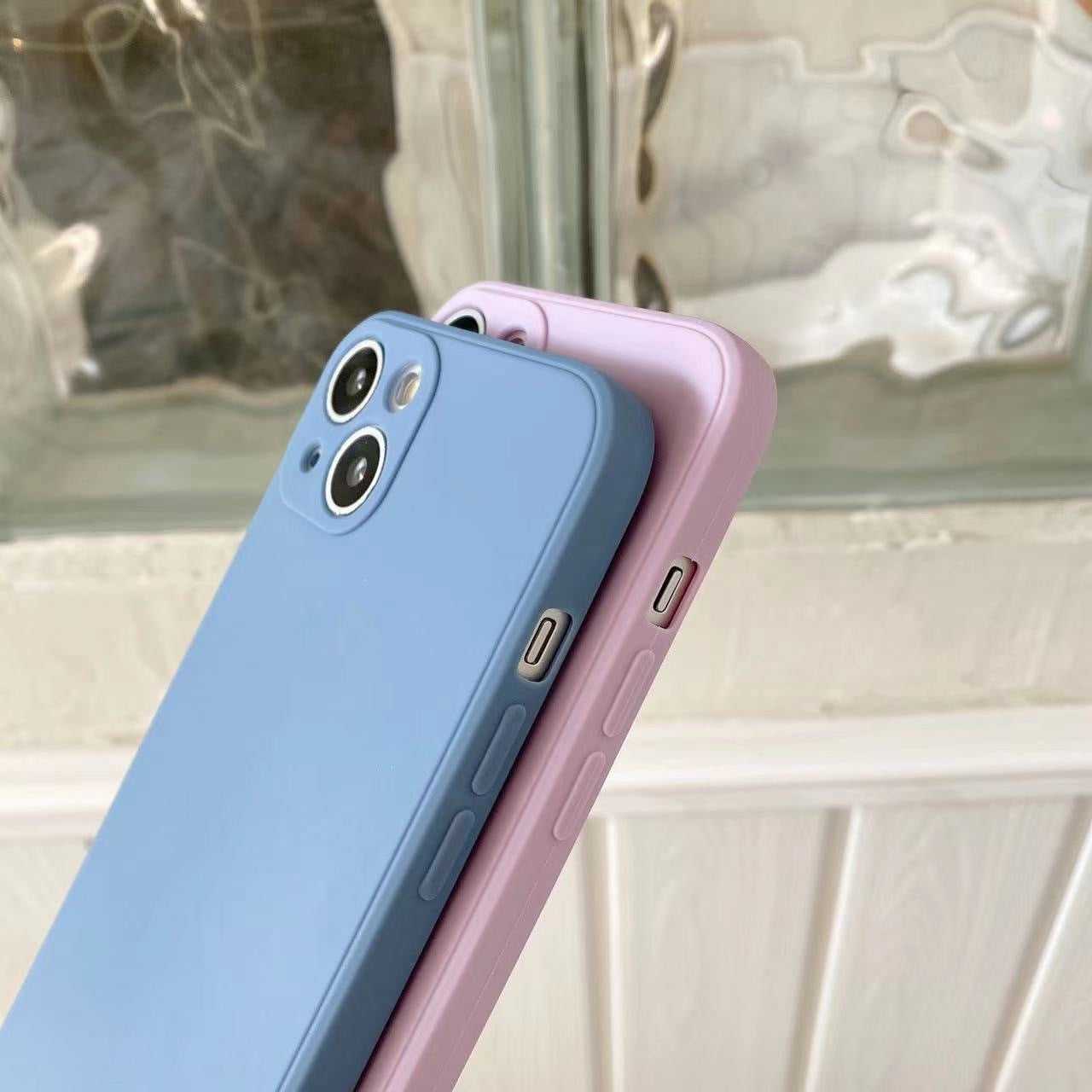 Simple shell protective phone case