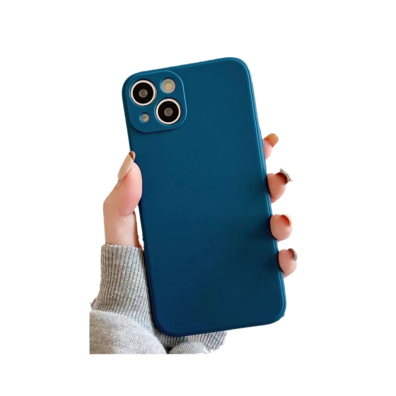 Simple shell protective phone case