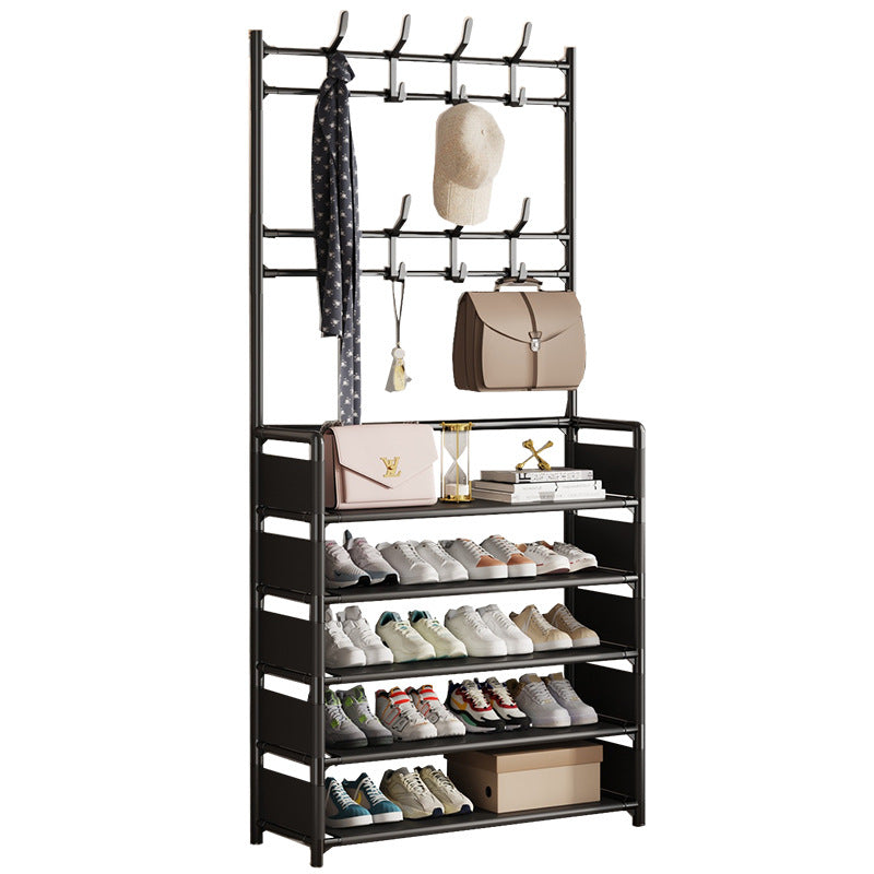 Simple Shoe Rack Doorway Household All-In-One Multi-Functional Storage Shoe Cabinet Shoe and Hat Rack Small Multi-Layer Assembly Storage Rack