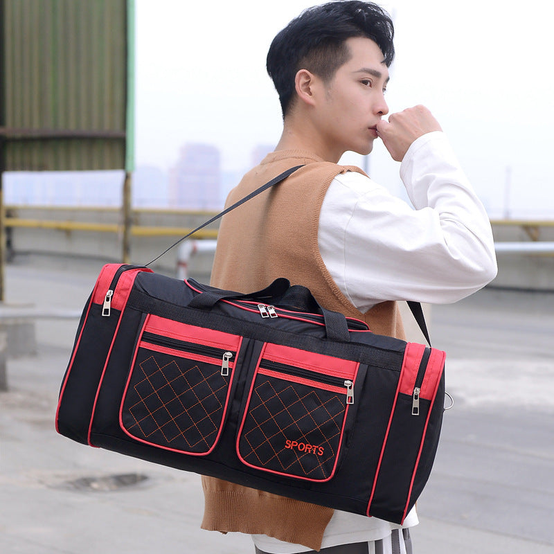 simple shoulder travel bag