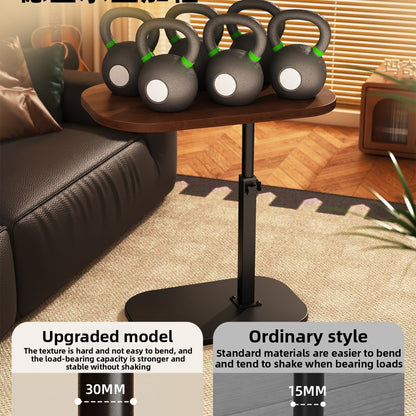 Simple Side Table with Metal Frame