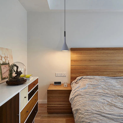 Simple single-head pendant lamp
