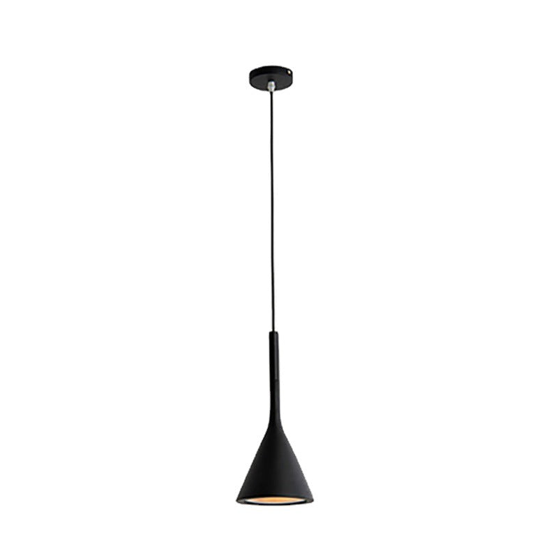 Simple single-head pendant lamp