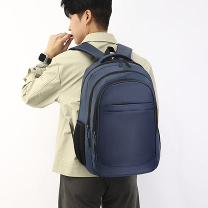 Simple Solid Color Business Backpack
