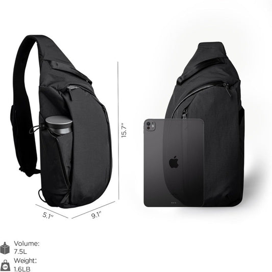 Simple Solid Color Chest Bag