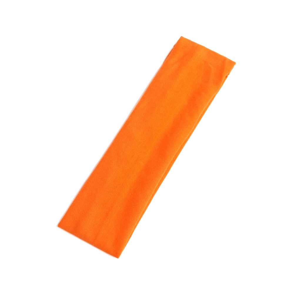 Simple Solid Color Sports Headband for Running and Yoga