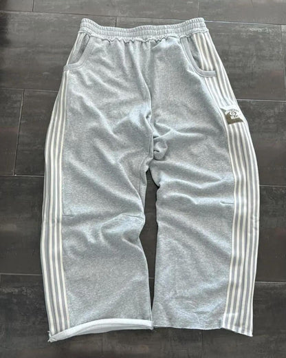 Simple Striped Casual Pants