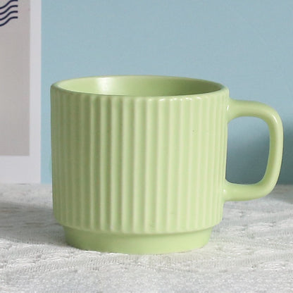 Simple striped mug