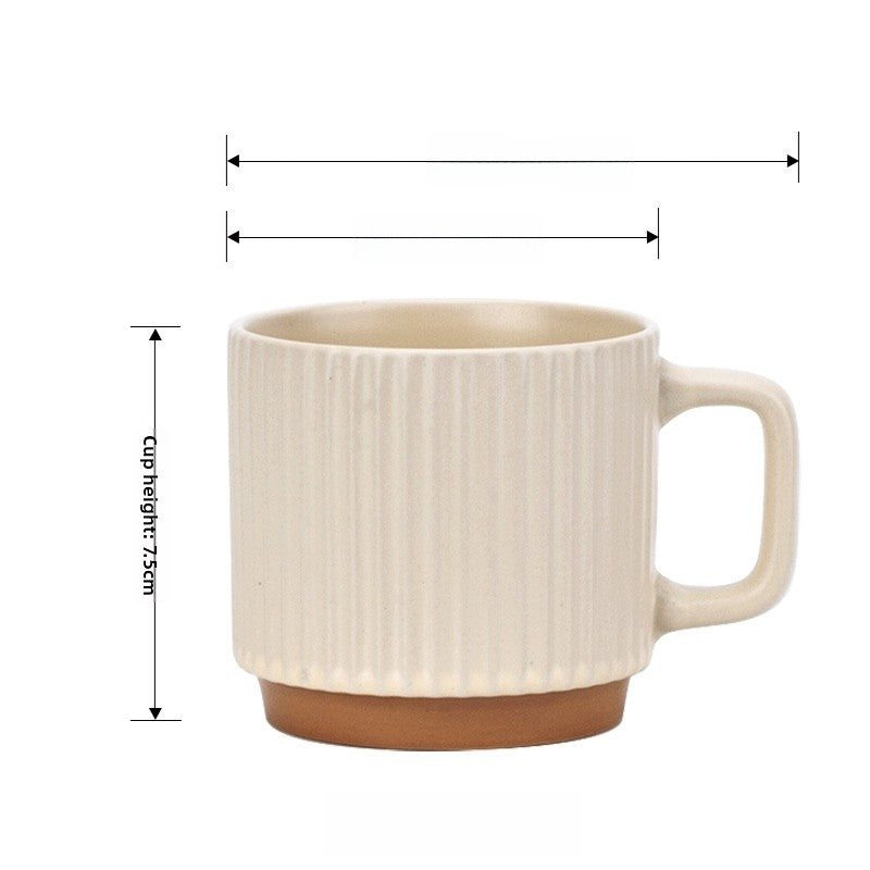 Simple striped mug