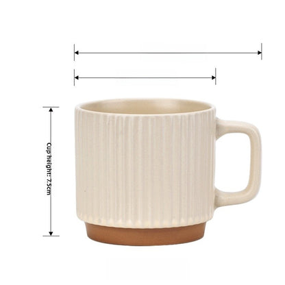 Simple striped mug