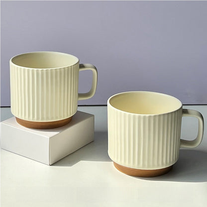 Simple striped mug