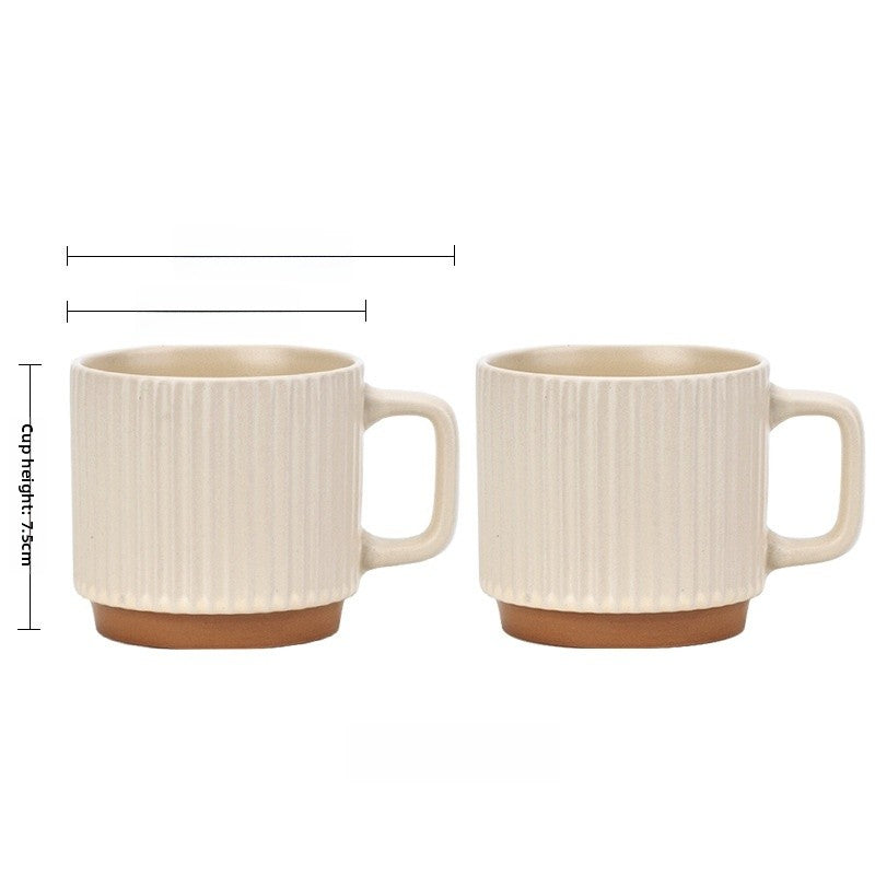 Simple striped mug