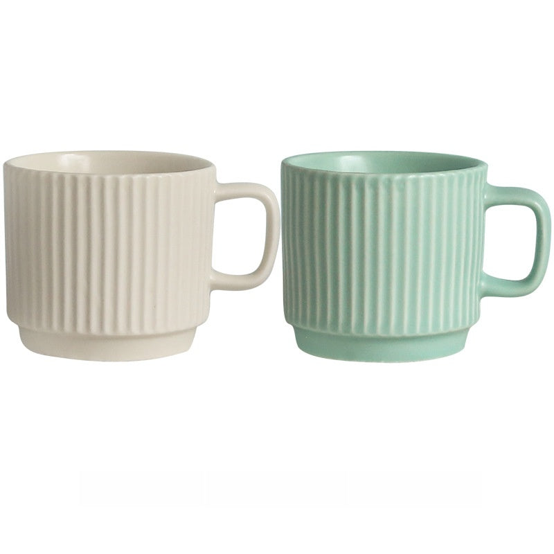 Simple striped mug