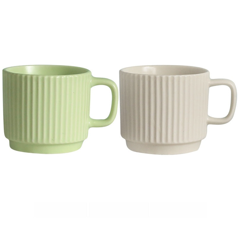 Simple striped mug