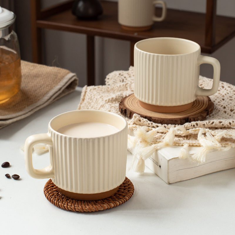 Simple striped mug