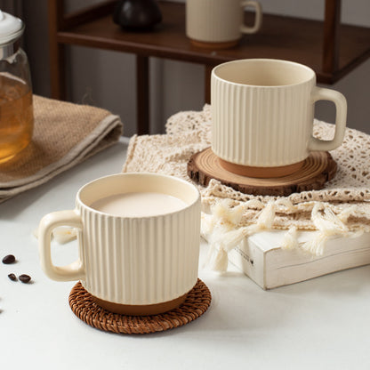 Simple striped mug