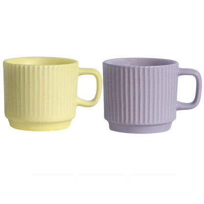 Simple striped mug