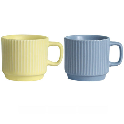 Simple striped mug
