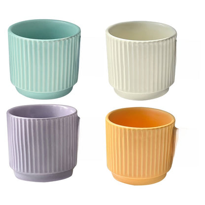 Simple striped mug