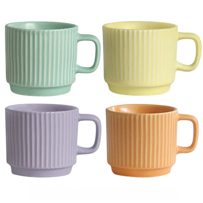 Simple striped mug