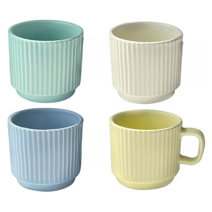 Simple striped mug
