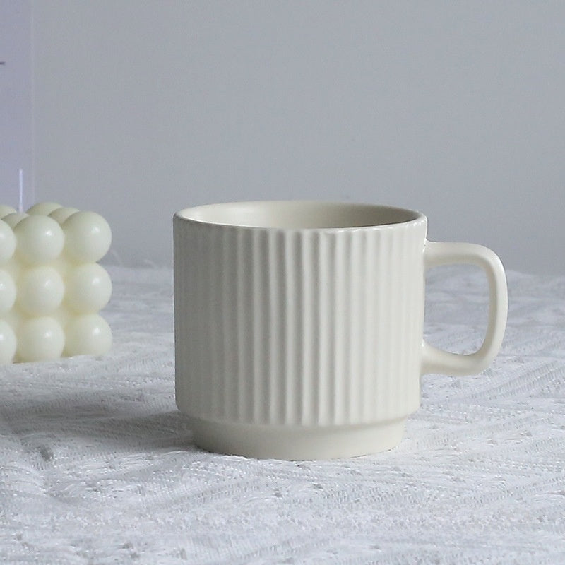 Simple striped mug