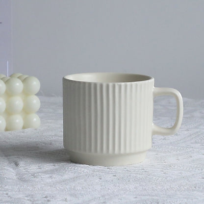 Simple striped mug