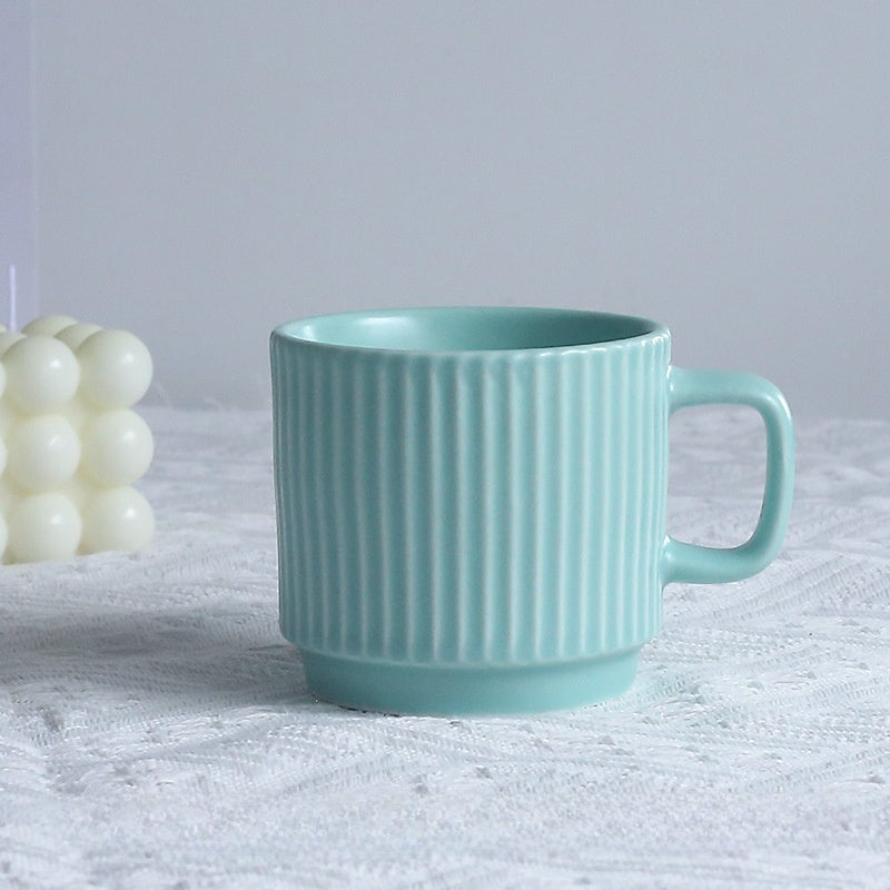 Simple striped mug