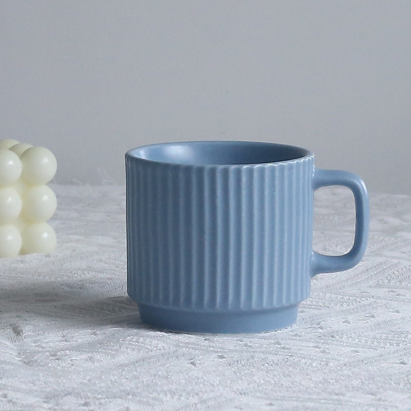 Simple striped mug