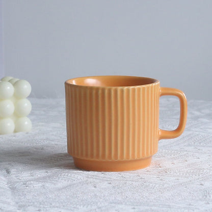 Simple striped mug