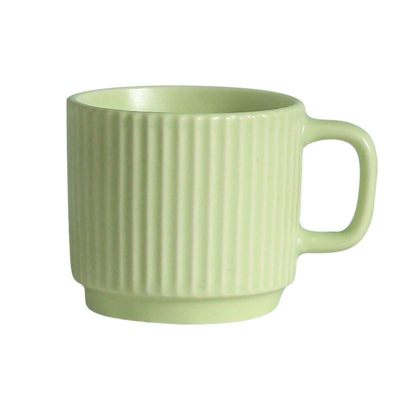 Simple striped mug