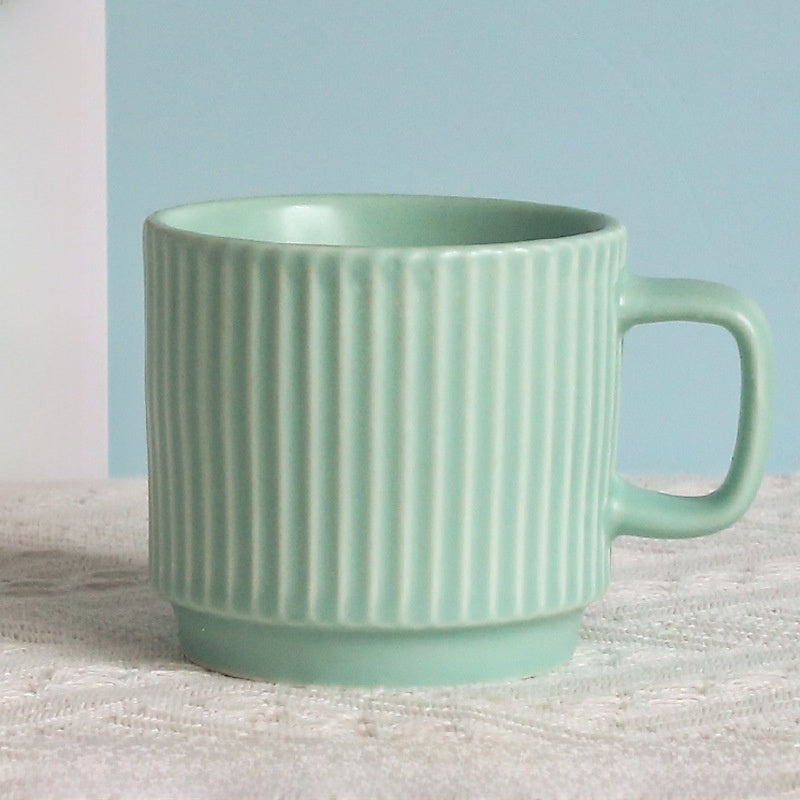 Simple striped mug