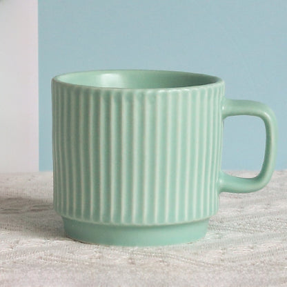 Simple striped mug