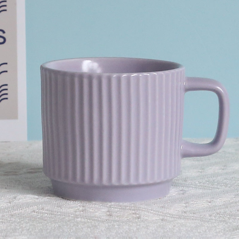 Simple striped mug