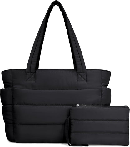Simple Tote Bag for Women, Large Capacity Commuter Handbag