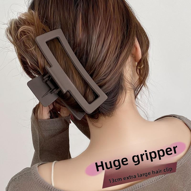Simple updo shark clip