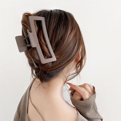 Simple updo shark clip