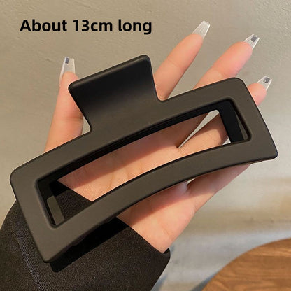 Simple updo shark clip