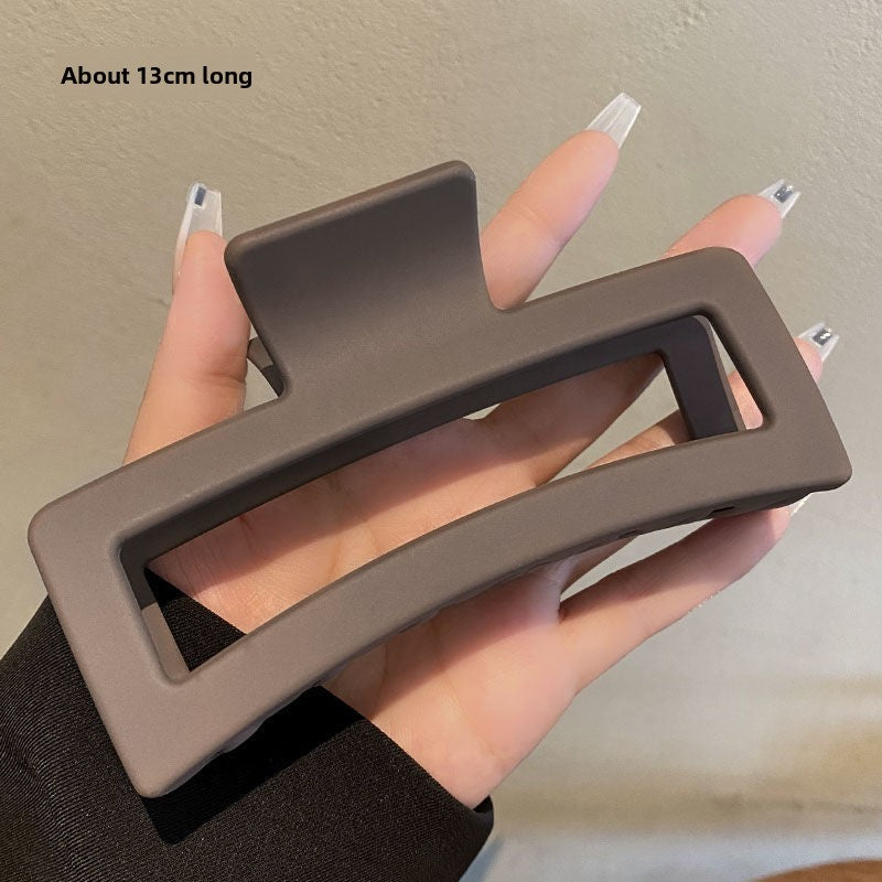 Simple updo shark clip