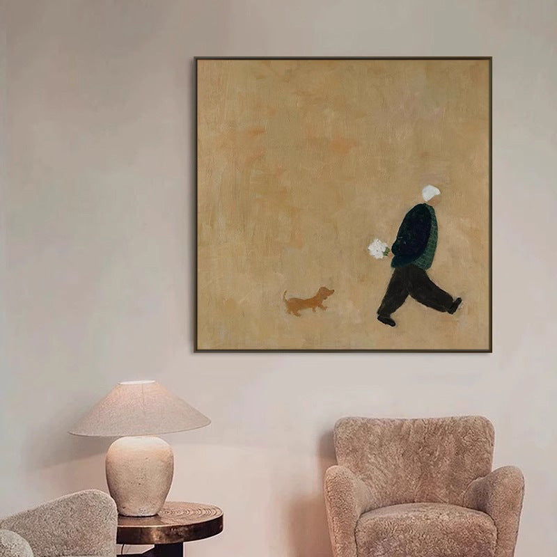 Simple wabi-sabi style wall hangings