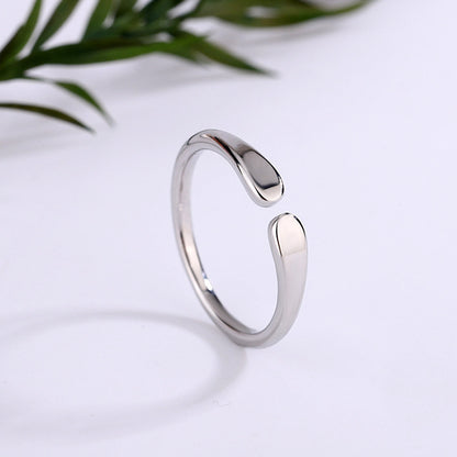 Simple water drop ring