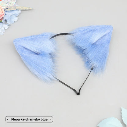 Simulated animal ear hair accessory