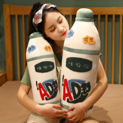 Simulated beverage plush toy
