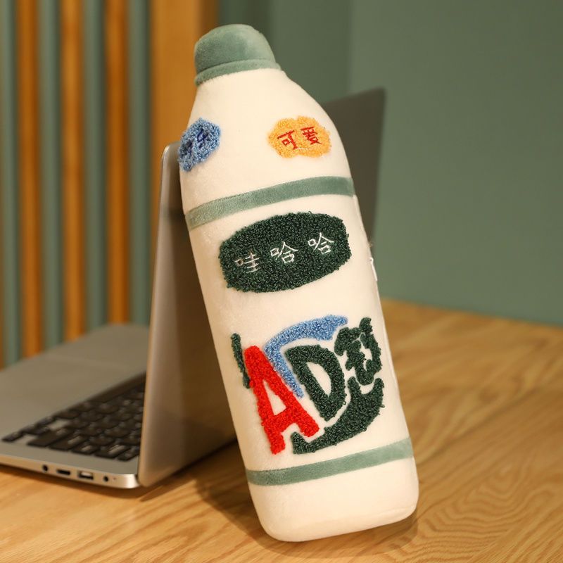 Simulated beverage plush toy