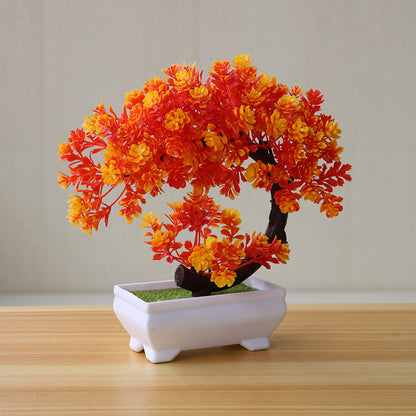 Simulated Bonsai Plant Desktop Decoration
