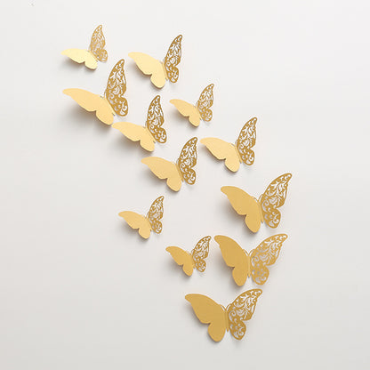 Simulated butterfly wall sticker