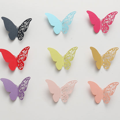 Simulated butterfly wall sticker
