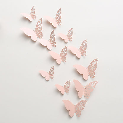 Simulated butterfly wall sticker