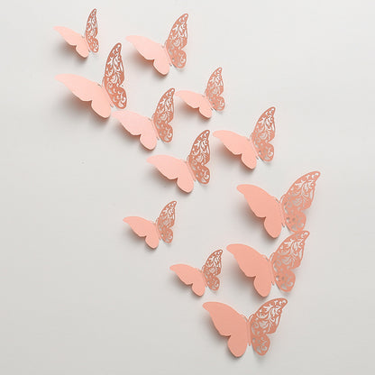 Simulated butterfly wall sticker