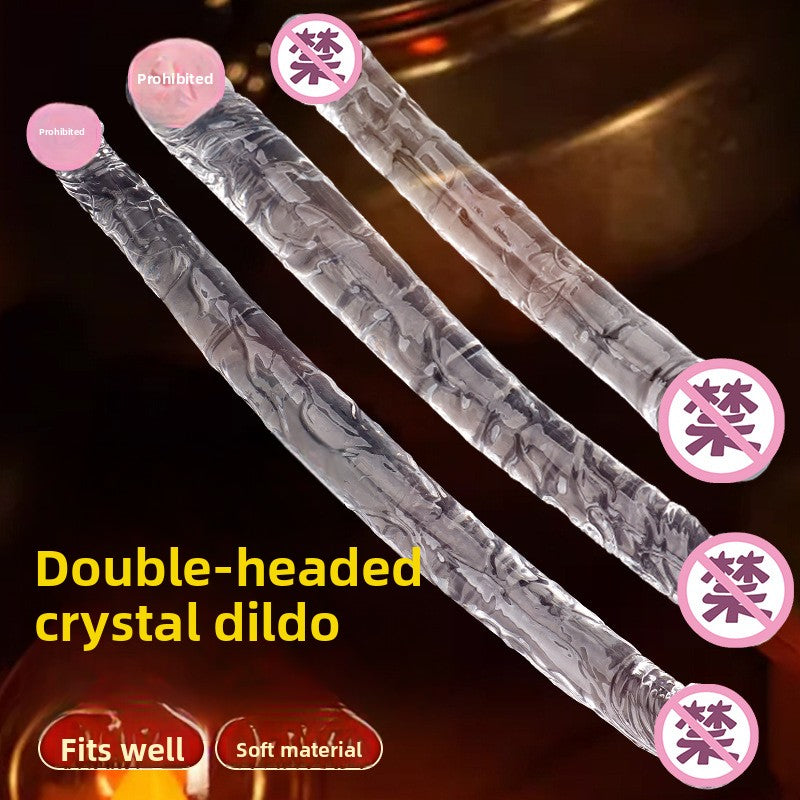 Simulated Dildo Double-Headed